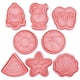 thumbnail image 5 of FELTECHELECTR cortadores de galletas con temática hawaiana, moldes para sellos de galletas hawaianas, adorables moldes para galletas., 5 of 5