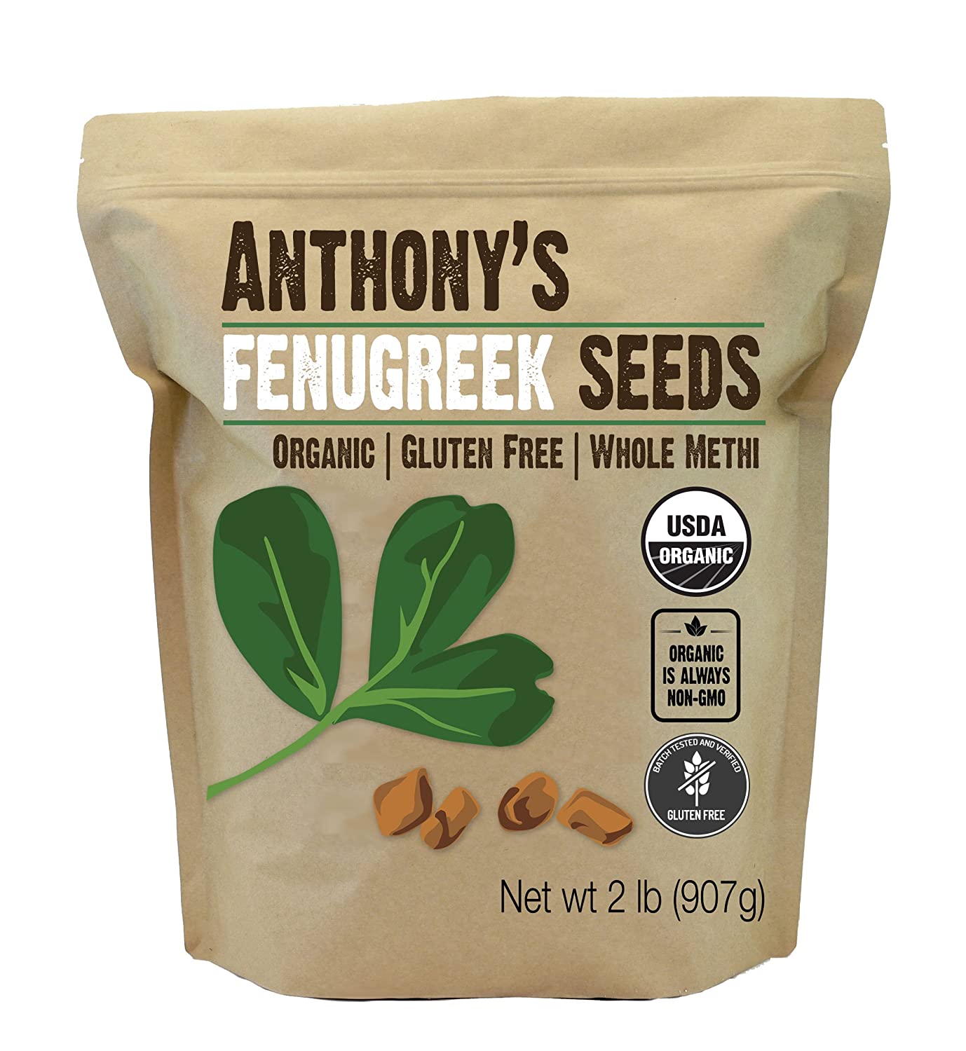 Anthony's Organic Fenugreek Seeds