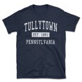 thumbnail image 1 of Tullytown Pennsylvania Classic Established Men's Cotton T-Shirt, 1 of 1