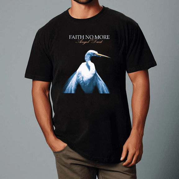 Faith No More Angel Dust Alternative Metal Album Music Fan Unisex T-shirt, for men & women, up to size 5XL