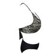 thumbnail image 3 of Traje de Baño Bikini Op para Mujer con Amarre Halter Negro Talla M, 2 Piezas, 3 of 4