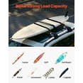 thumbnail image 4 of VEVOR Roof Rack Pads for Crossbar 88lbs Load Capacity for Kayak Canoe Surfboard, 4 of 9