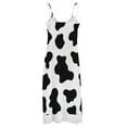 thumbnail image 6 of Cow Spot Sleeveless Dress Women's skirt summer dresses womens Woman clothing, 6 of 7