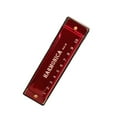 thumbnail image 6 of NIBOLOG 10 Holes Harmonica Musical Instrument Children Early Education Mouth Organ Gift, 6 of 7