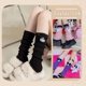 thumbnail image 2 of Sanrio Hello Kitty calcetines de pierna dibujos animados Anime Kuromi Y2K picante niñas medias de punto de algodón puro japonés Lolita JK calcetines apilados, 2 of 4