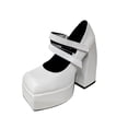thumbnail image 2 of LSLJS Chaussures à Talon Épais Platform à Bout Escarpé pour Femmes, Aguichant, Banquet, Super High Heel, 2 of 8