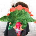 thumbnail image 3 of WEIGEDU Stegosaurus Dinosaur Stuffed Animals Spinosaurus Ankylosaurus Dinos Plush Toys, 15.8 inches, 3 of 8