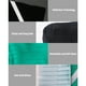 thumbnail image 3 of Calcetines de ciclismo unisex Rayas reflectantes Antideslizantes Silicona Transpirable Calcetines po Abanopi Calcetines de ciclismo, 3 of 7