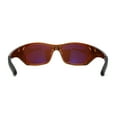 thumbnail image 4 of Mens Road Warrior Driving Lens Wrap Sport Sunglasses All Brown, 4 of 4