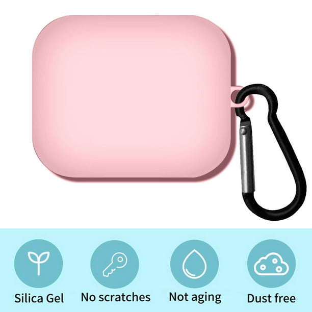 Funda protectora de silicona para auriculares inalámbricos OnePlus Buds Pro TWS (rosa)