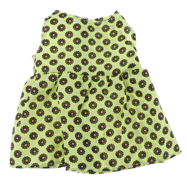 Corta Múltiple Hecha Con Corazones Para Muñeca de 18 Pulgadas Macarena Vestido Amarillo