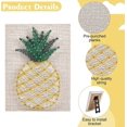 thumbnail image 2 of DIY String Art Kit for Beginner Pineapple DIY Kit for Adults Teens Kids Pineapple String Craft for Girls and Boys Craft Gift Nursery Wall Art, 2 of 5