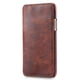 thumbnail image 1 of Funda de cuero de vaca con tapa para teléfono, carcasa de lujo con capa superior de cera de aceite para iPhone 12, 13, 14, MAX, Samsung S10, 20, note 10 plus qym unisex, 1 of 2