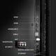 thumbnail image 3 of Televisor Toshiba UHD 4K Negro con Alexa y Dolby Vision Atmos, 43 Pulgadas Smart Fire TV, 3 of 22