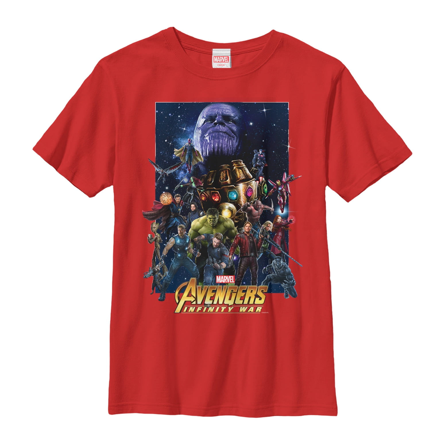 Avengers t shirt walmart hotsell