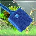 thumbnail image 3 of Long Handle Aquarium Glass Clean Brush Aquarium Algae Scraper Double Sided Sponge Brush, 3 of 4