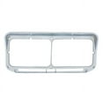 thumbnail image 3 of United Pacific 32350 Headlight Bezel   Rectangular, Dual, With Visor, Led, 3 of 3