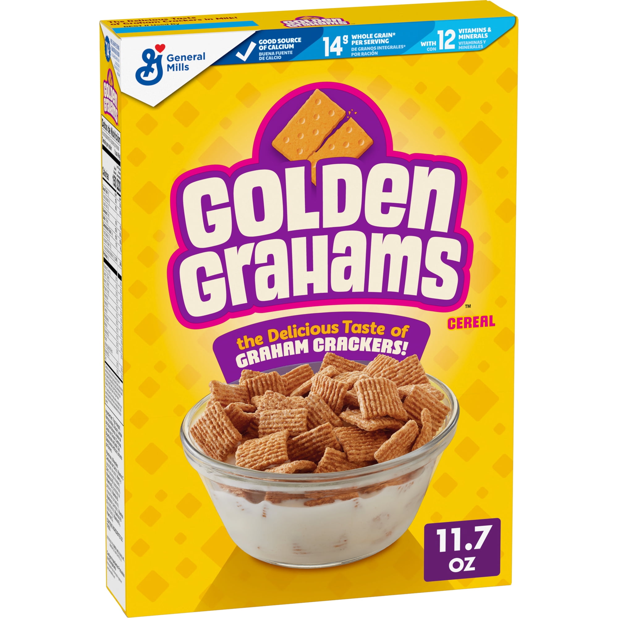 Golden Grahams Breakfast Cereal, Graham Cracker Taste, 11.7 oz