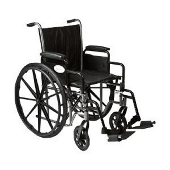 Roscoe Medical - K7-Lite Wheelchair (22" with Swing-Away Footrests) - CM