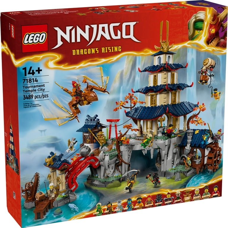 LEGO NINJAGO Tournament Temple City Building Toy - Cool Gift for