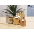 thumbnail image 3 of Folkart Metallic Acrylic Paint Pure Gold, 8 fl oz, 3 of 6