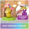 thumbnail image 5 of Gabby's Dollhouse Fairylandia, Baby Box Cat Flutter-riffic Fairy Ring with Display Stand, 5 of 11