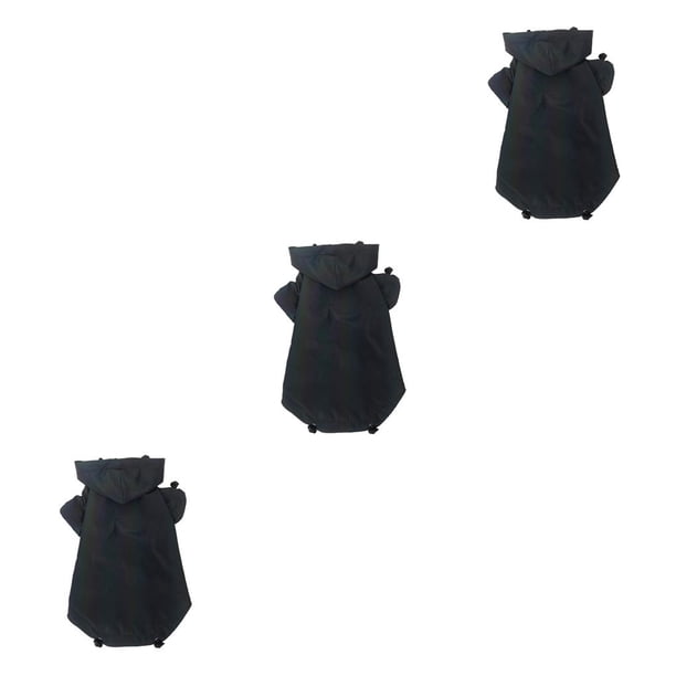 Greeniant Ropa para mascotas Espesar Mantener abrigado Tela con capucha Abrigos de animales A prueba de viento Mascotas Sudaderas con capucha Type1 NO1