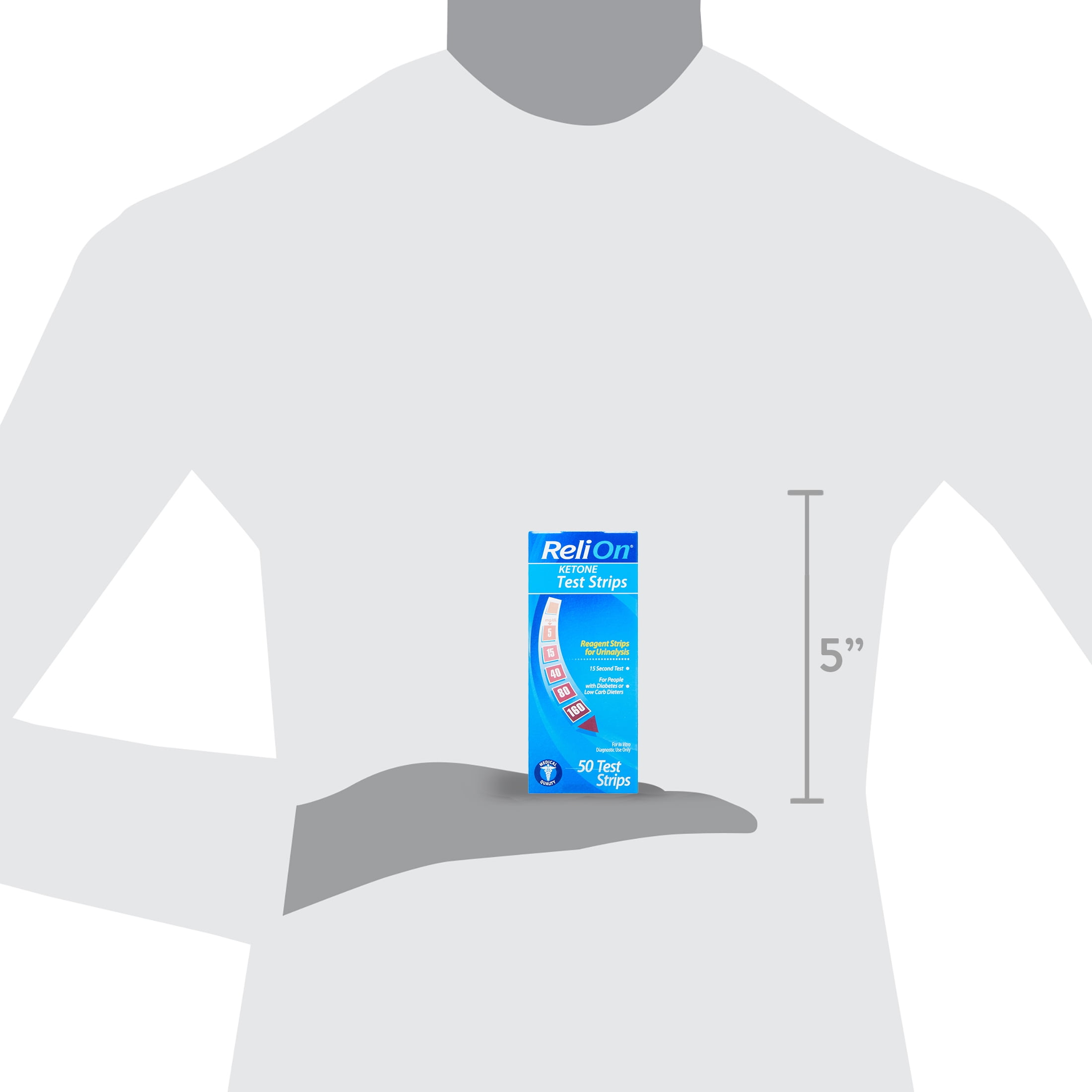 Buy ReliOn Ketone Test Strips, 50 Count Online Ubuy Jordan