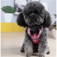 thumbnail image 3 of 1pc Pet Harness + Pet Leash - Classic Plaid Puppy Harness Kitty Lead Rope Set For Small Dogs Large Cats (s, Pink Plaid), 3 of 3