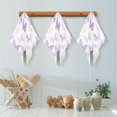 thumbnail image 5 of 6 Pieces of Kitchen Towels 11x11Inch Kitchen Dish Cloths Kitchen Dish Towels Reuseable Cleaning Cloths Pretty Purple Butterfly Seamless, 5 of 9