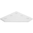 thumbnail image 4 of Placa de unión Exterior Aluminio Refuerzo de conexión Conexión en ángulo recto 4 piezas 5 agujeros Tipo 4040 Ccdes Otros, 4 of 8