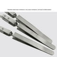 thumbnail image 1 of Baohd Reverse Acid Tweezers Strong Structure And Insulation For Electrician Work Stainless Steel Tweezers Type 1, 1 of 6