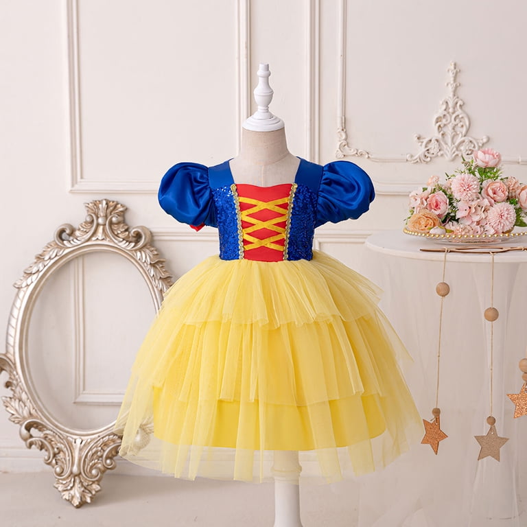 aliexpress disney princess dress Mermaid Dress for Girls Ariel Princess Ball Gown Kids Christmas Party Frocks Embroidery Costume Mesh Halloween 3-10T