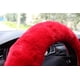 thumbnail image 5 of Fundas de volante de moda para mujeres/niñas/damas Australia pura lana 15 pulgadas 1 juego 3 piezas, negro Adepaton WMZL-662-2, 5 of 8