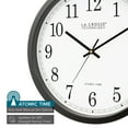 thumbnail image 2 of La Crosse Technology 14 inch Atomic Analog Wall Clock, Black, WT-3143A, 2 of 6