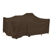 Classic Accessories 125" x 125" x 36" Dark Cocoa Rectangle Patio Sectional Cover