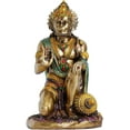 thumbnail image 3 of Tied Ribbons Hanuman Idol for Home Decoration - Hanuman Statue Figurine Decor Hindu God Murti, 3 of 5