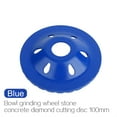 thumbnail image 1 of Octpeak Outils de Quincaillerie, Disque de Roue en Béton, Meulage Disque de Roue de Coupe en Béton Meuleuse de Pierre de Maçonnerie 4 "Bleu, 1 of 8