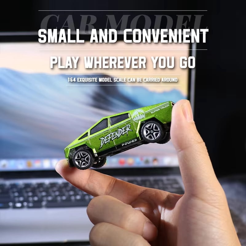 1:64 Mini RC Car Toys - Christmas Small RC Truck 2.4 GHZ Remote Control Cars with Trailer Kit, 3 Speed ​​Adjustable Electric Vehicles Car Toy,Birthday Gift for Boys Age 5+ Years Old