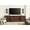 Rustic Brown, variant on 78." Modern Farmhouse TV Stand with Drawers, Adjustable Shelf, and Barn for 85" TVs - Rustic Brown