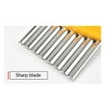 thumbnail image 3 of Wovilon Choppers & Mincers Stainless Steel Potato Cutter French Fries Cut Kitchen Corrugated Knife, 3 of 6