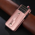 thumbnail image 5 of Creative and simple business style leather phone case for iphone 14Pro, card holder, 5 of 9