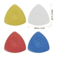thumbnail image 2 of Uxcell 10pcs Tiza de Sastre, Tiza de Costura Triangular, Marcador de Tela Lavable para Coser, Acolchar y Manualidades Multicolor, 2 of 5