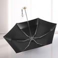 thumbnail image 4 of Topumt Small Mini Umbrella with Case Light Compact Design Perfect for Travel Portable Parasol, 4 of 6