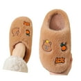thumbnail image 3 of KANG Cozy Winter Kids Slippers With Cute Cartoon Design For Girls Indoor For Home Use Memory Foam Footbed Perfect For Toddler And Young Girls Features, 3 of 5