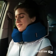 Cabeau Evolution S3 Travel Pillow, Memory Foam Airplane, Steel, Size No Size