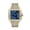 Blue, variant on Stylish Hip Hop Iced Out VVS Moissanite Automatic Watch, D Color Stones, Yellow Strap, Passes Diamond Tester