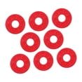 thumbnail image 4 of lionlar 8 Pcs Verrous de Sangle de Guitare Robustes Remplacement Direct pour Basses Acoustiques Électriques Rouge, 4 of 9