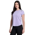thumbnail image 4 of RBX Active Women's Quick Dry Short Sleeve Workout Top with Mesh Panels, 4 of 5