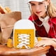 thumbnail image 2 of Bolso bandolera hecho a mano con tira ajustable - Bolso en forma de zapato para mujer, bolso de hombro de lona con estilo para viajes diarios y conjuntos informales, 2 of 5